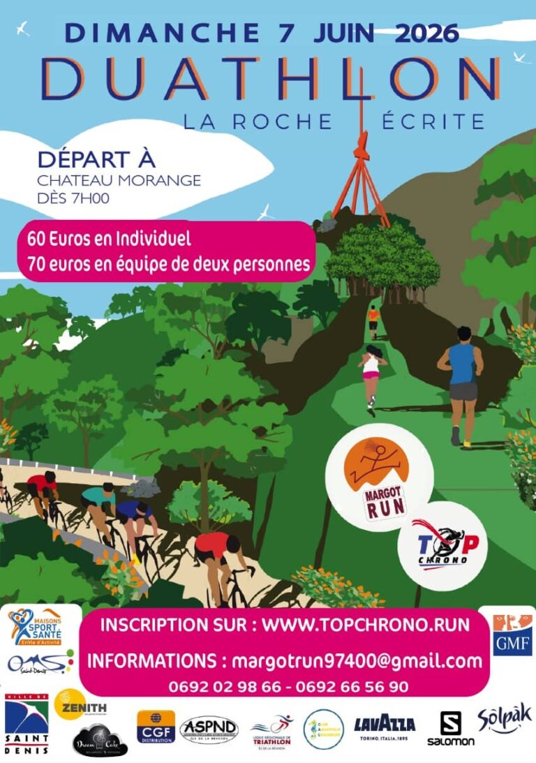 Affiche Duathlon de la Roche Ecrite 2026