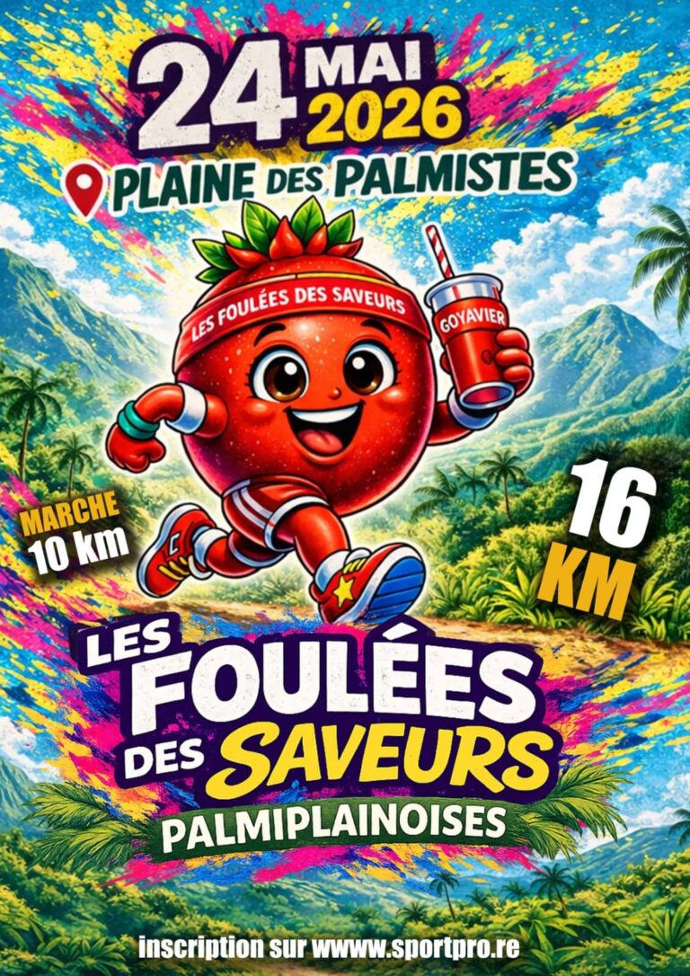 Affiche Foulées des Saveurs Palmiplainoises 2026