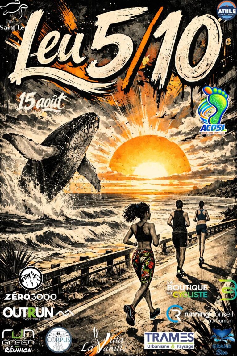 Affiche 10 km de Saint-Leu 2026