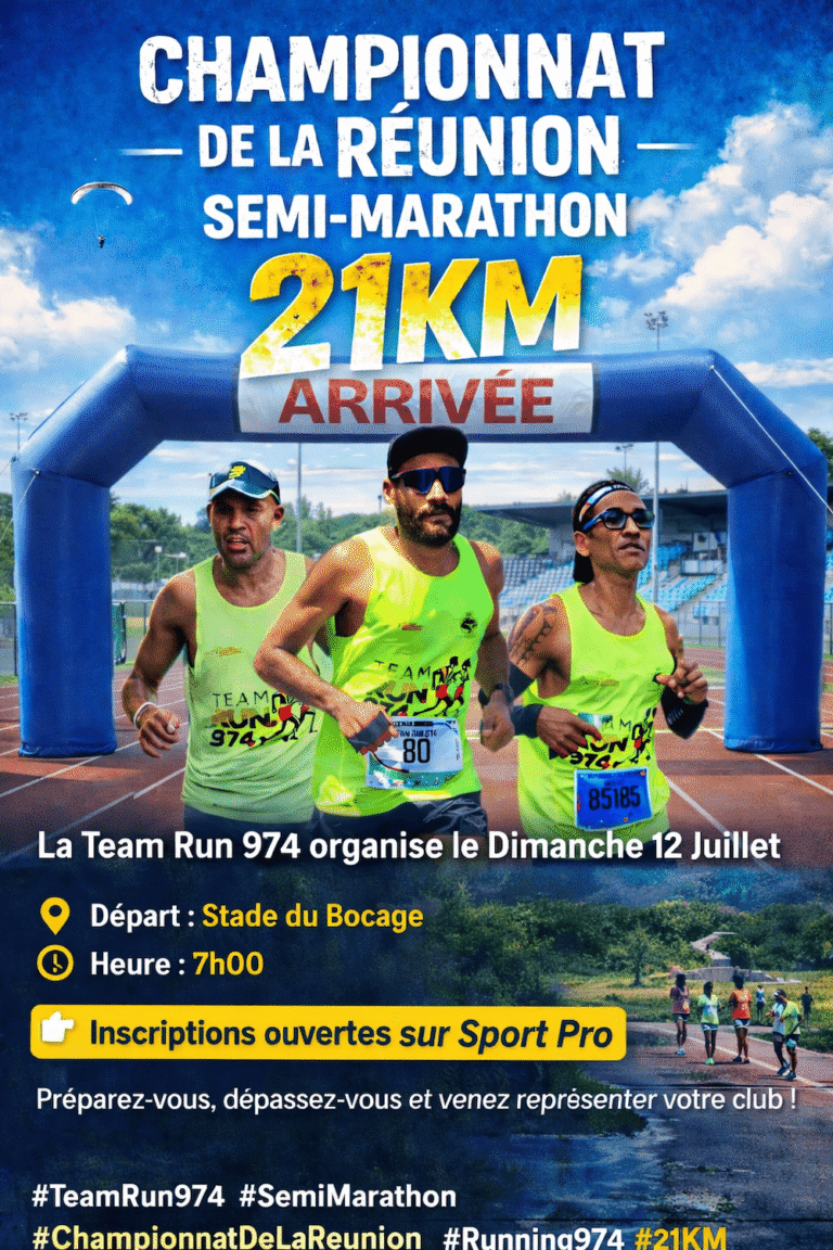 Affiche Semi-Marathon de Sainte-Suzanne 2026