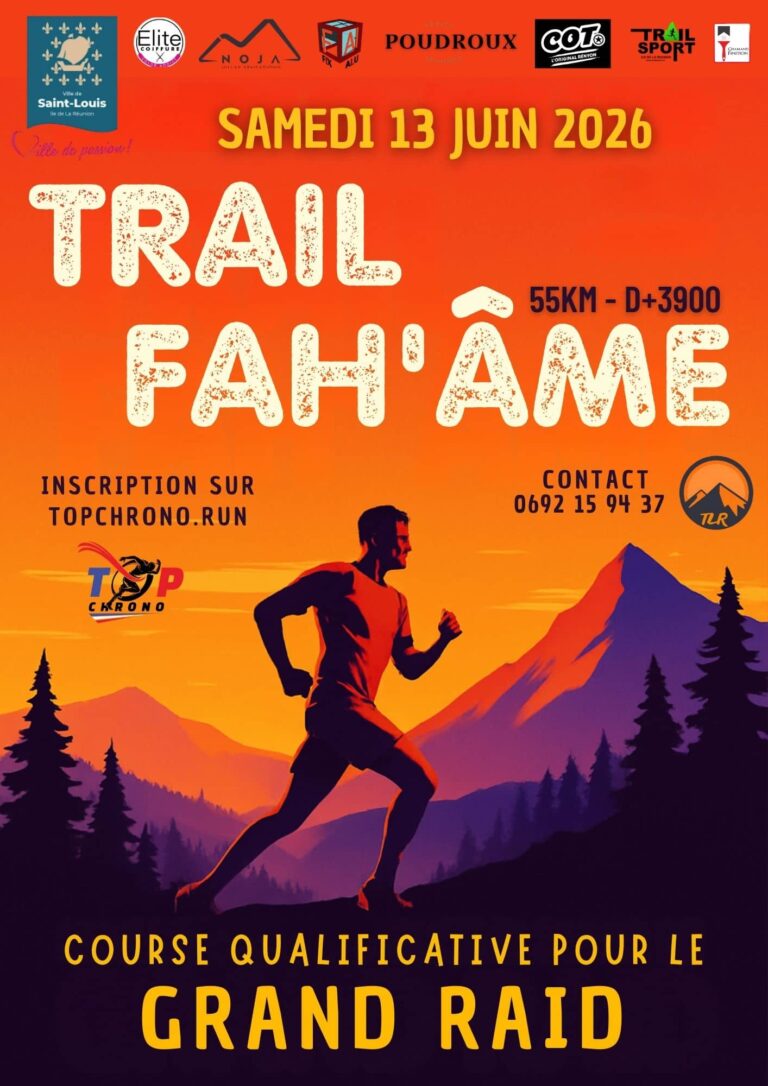Affiche Trail Fah'Ame 2026