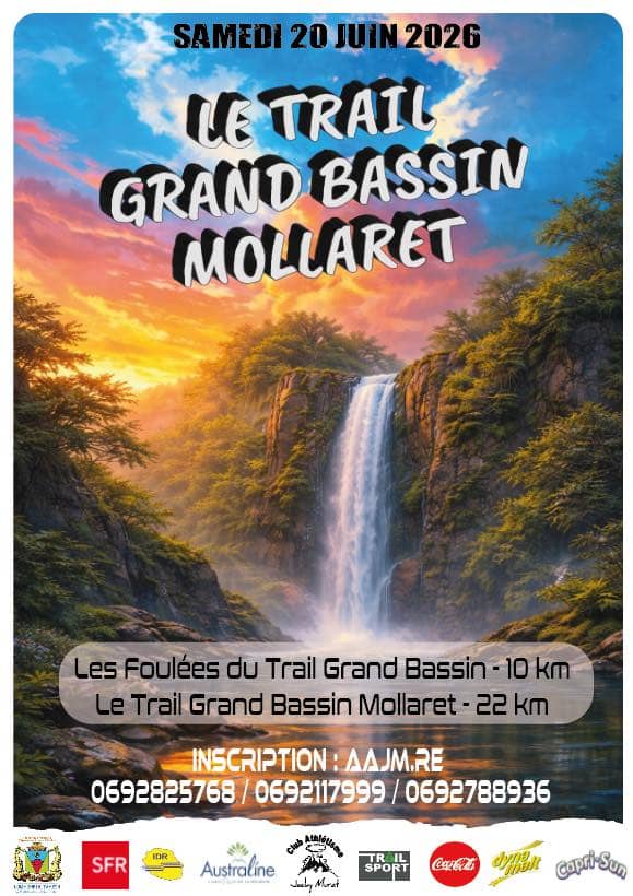 Affiche Trail de Grand Bassin 2026