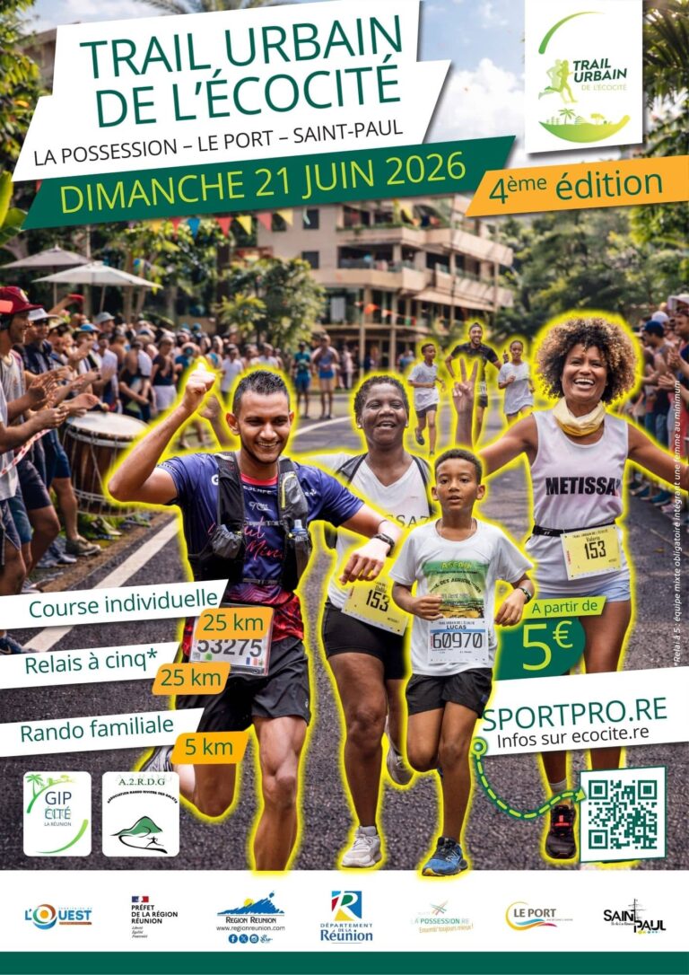 Affiche Trail Urbain de l'Ecocité 2026