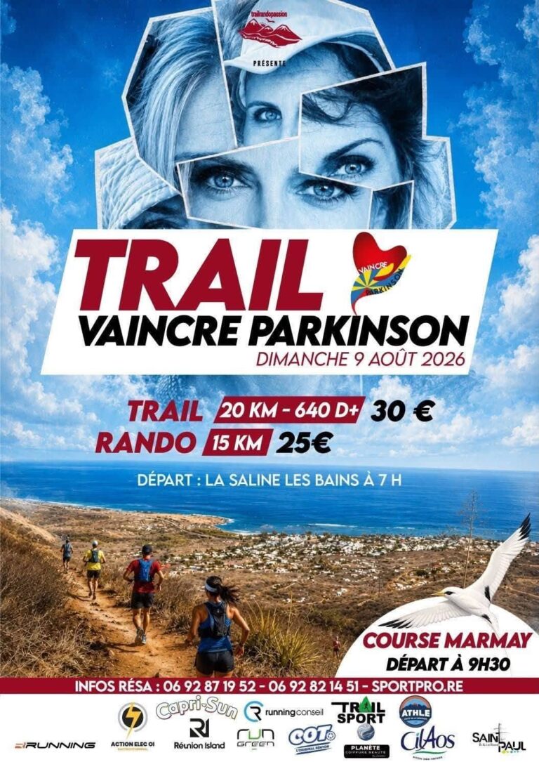 Affiche Trail Vaincre Parkinson 2026