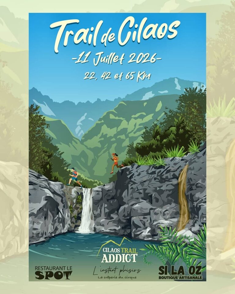 Affiche Trail de Cilaos 2026