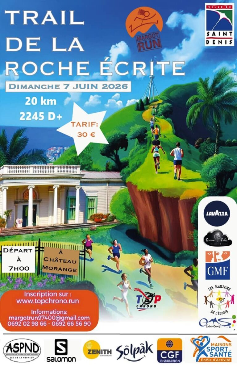 Affiche Trail de la Roche Ecrite 2026