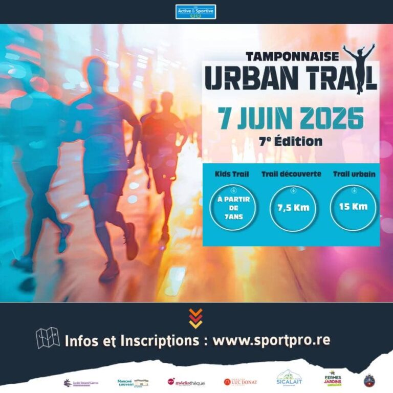 Affiche Tamponnaise Urban Trail 2026