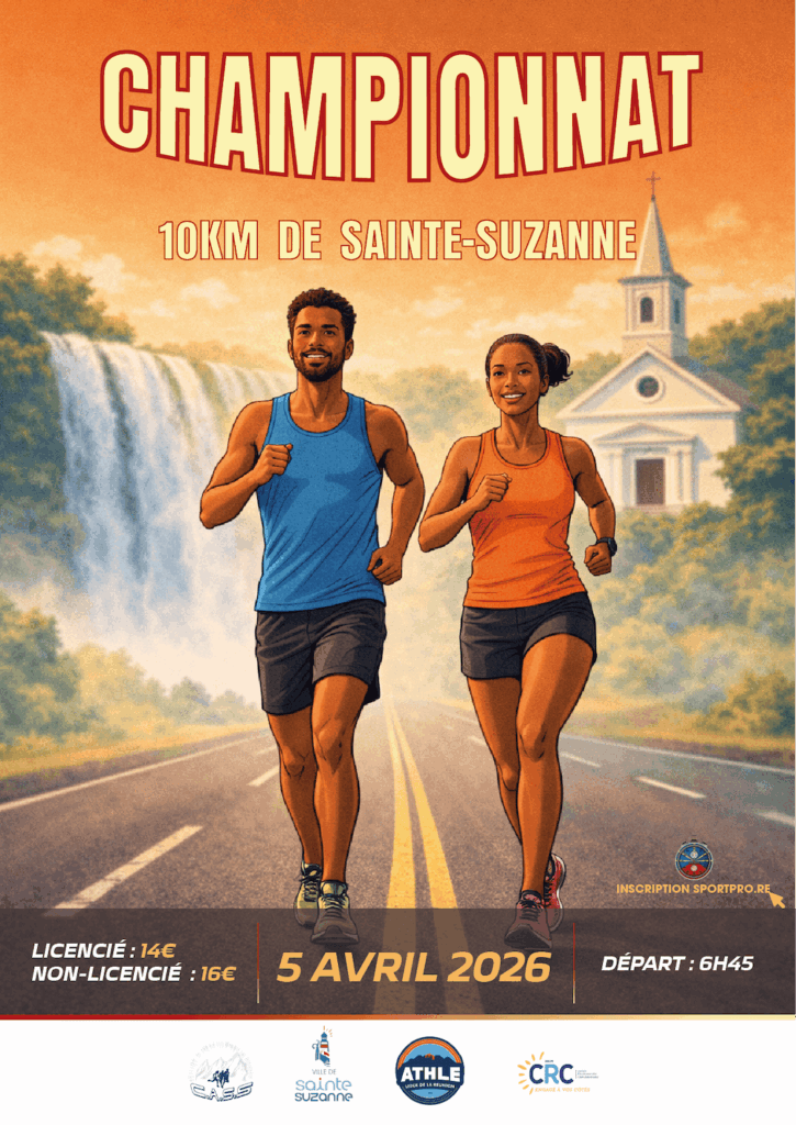 Affiche 10 km de Sainte-Suzanne 2026