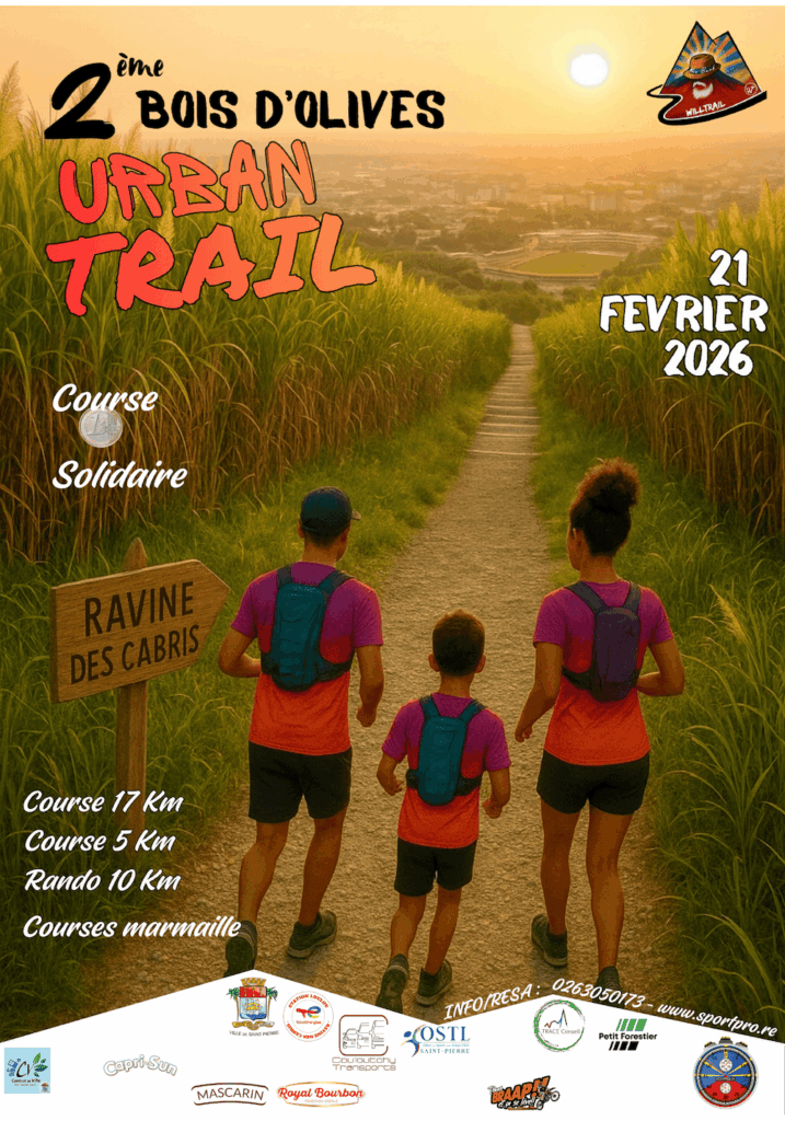 Affiche Bois d'Olives Urban Trail 2026