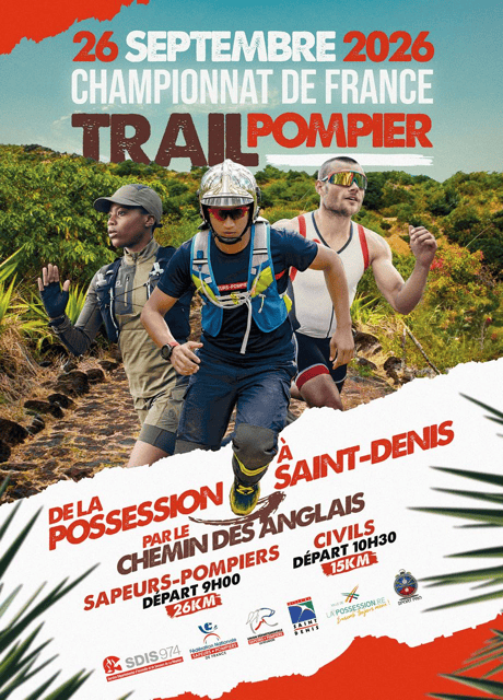 Affiche Championnat de France de Trail Sapeurs-Pompiers 2026