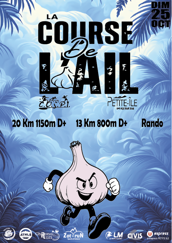 Affiche Course de l'Ail 2026