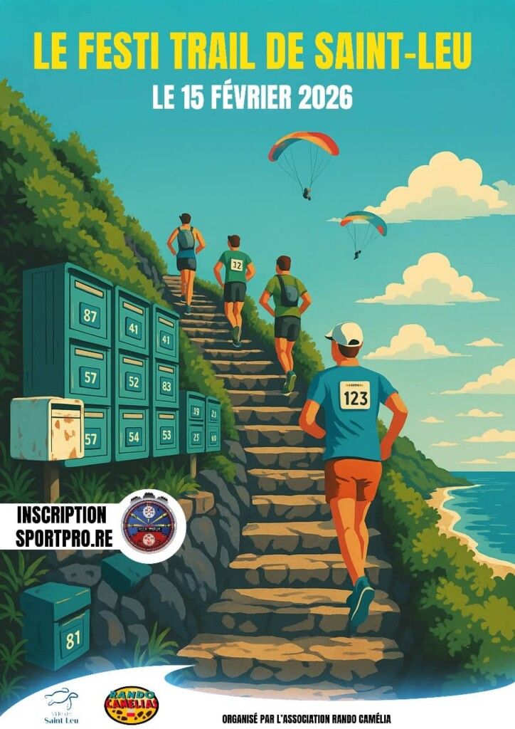 Affiche Festi Trail de Saint-Leu 2026