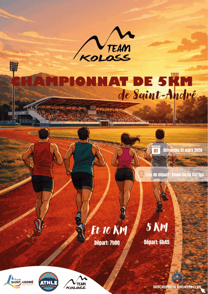 Affiche Foulées de Saint-André 2026