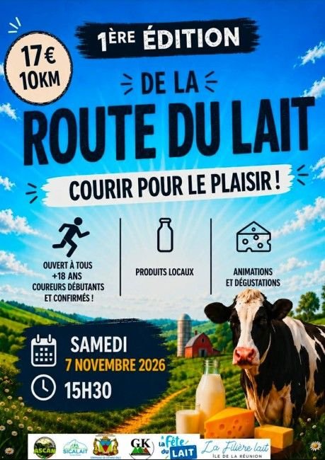 Affiche Route du Lait 2026