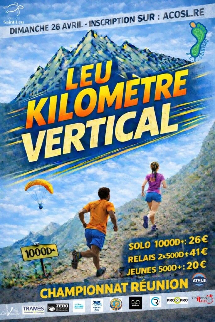 Affiche Leu Kilomètre Vertical 2026