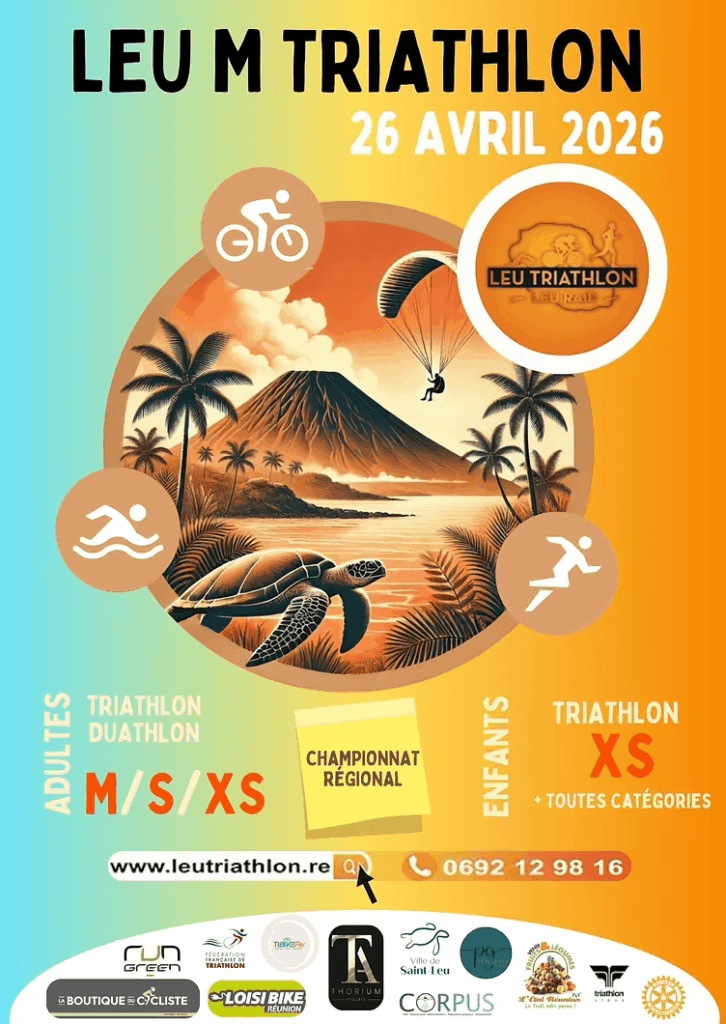 Affiche Leu M Triathlon 2026
