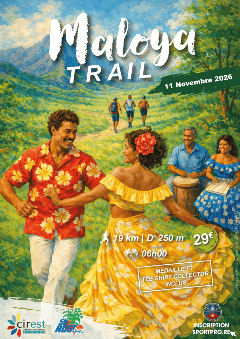 Affiche Maloya Trail 2026