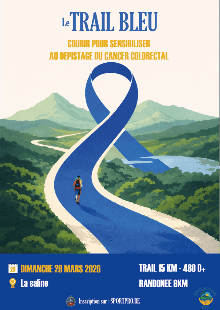 Affiche Trail Bleu 2026