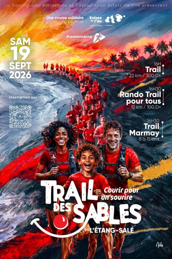 Affiche Trail des Sables 2026
