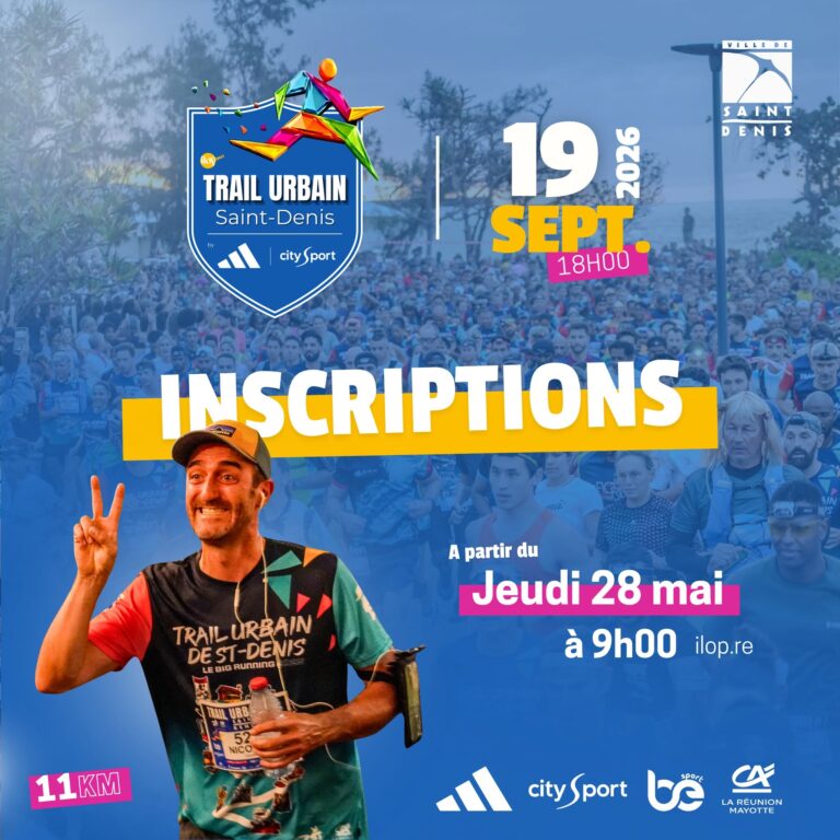 Affiche Trail Urbain de Saint-Denis 2026