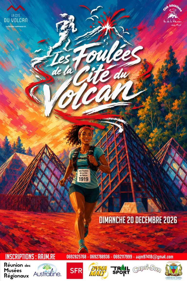Affiche Les Foulées de la Cité du Volcan 2026