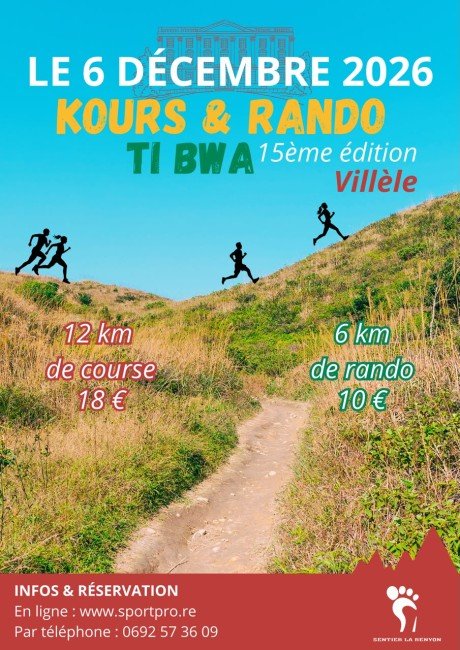 Affiche Kours Ti Bwa 2026