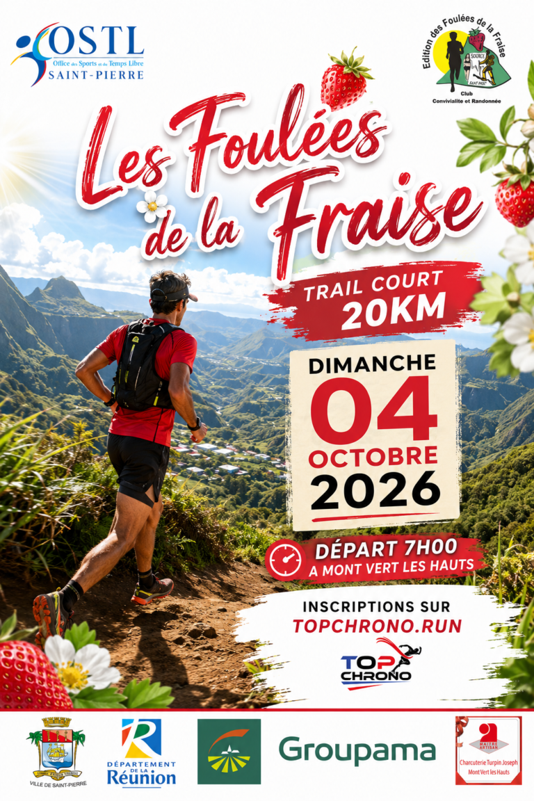Affiche Foulées de la Fraise 2026