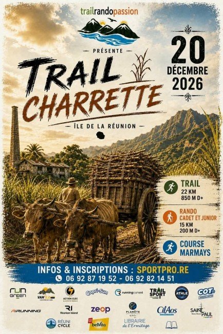 Affiche Trail Charette 2026