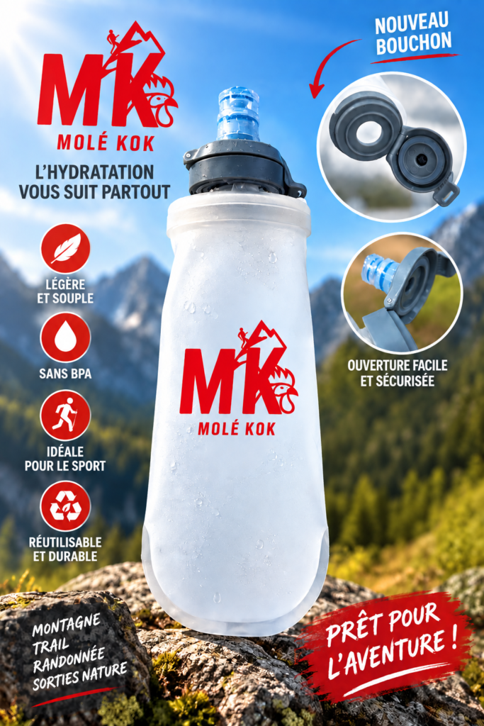 Flasque souple MOLÉ KOK – 500 mL