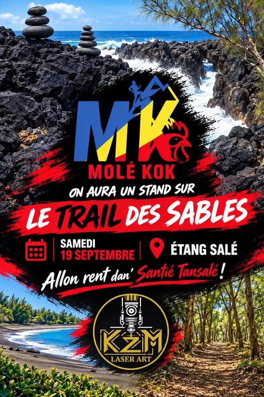 Stand Molé Kok au Trail des Sables