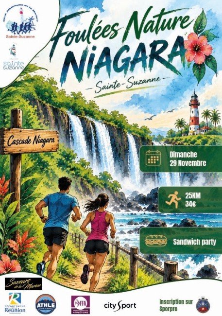 Affiche Foulées Nature Niagara 2026