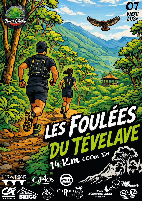 Affiche Les Foulées du Tévelave 2026